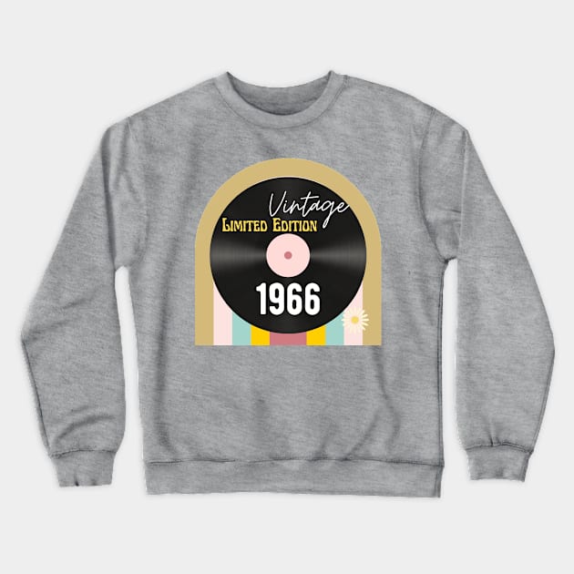 Vintage Limited Edition birthday 1960 to 2000 Crewneck Sweatshirt by Don’t Care Co